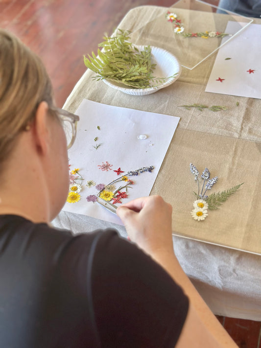 【Darwin City】Pressed Botanical Framing