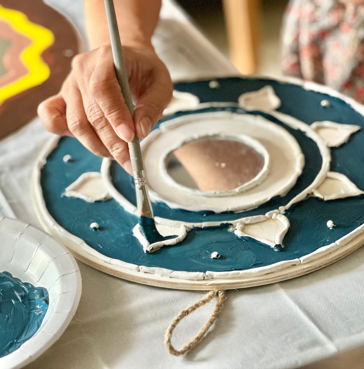 【Palmerston】Lippan Art Mirror Work