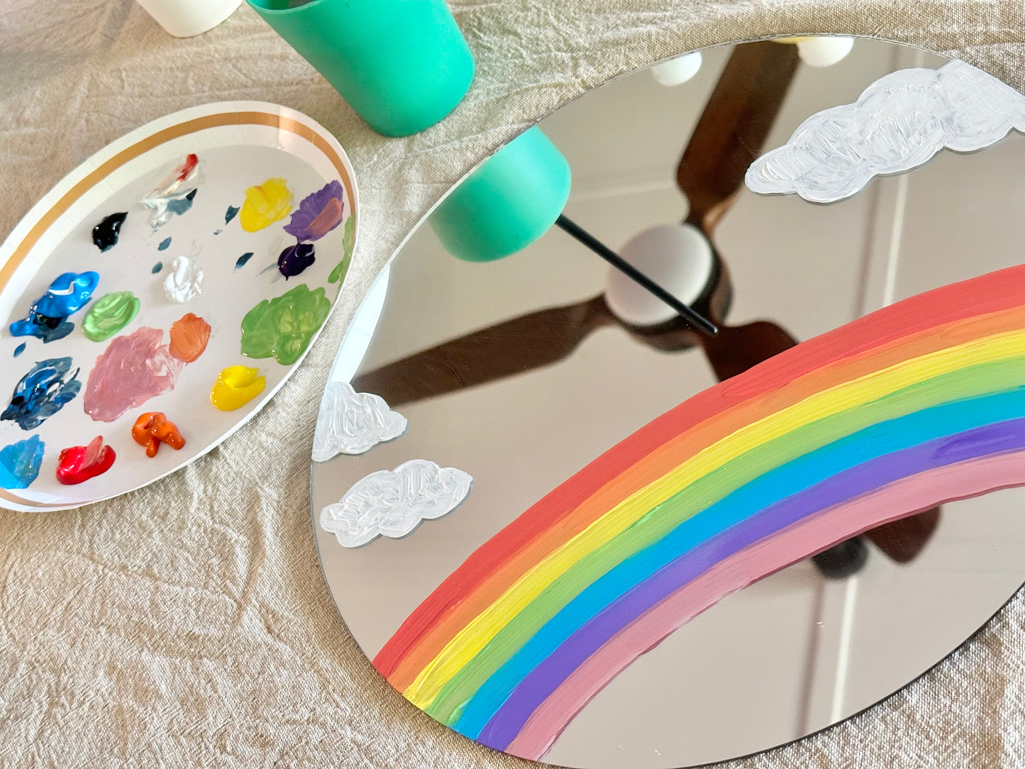 【Palmerston】Healing Mirror Painting Workshop - SUNFLOWER🌻