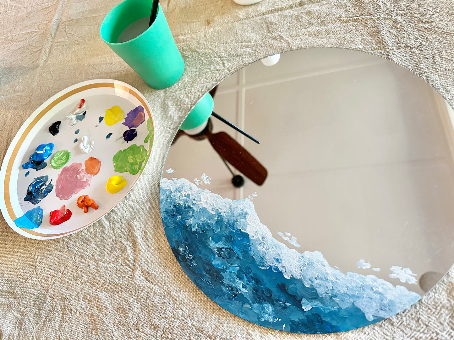 【Palmerston】Healing Mirror Painting Workshop - SUNFLOWER🌻