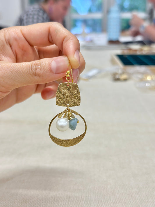 Mix & Match Brass Earrings Making
