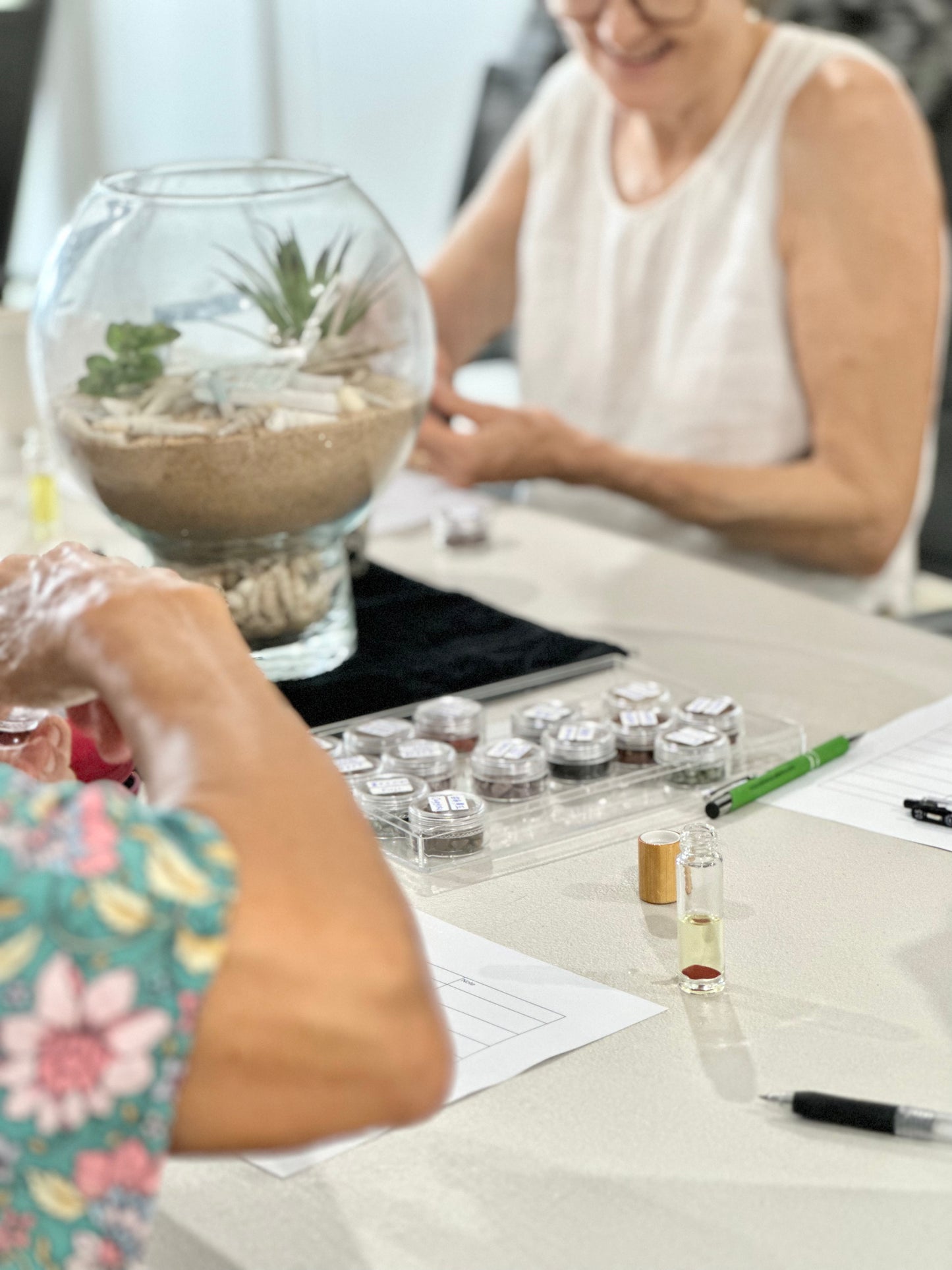 Cultural Journey: Japanese Aroma Bottle Making