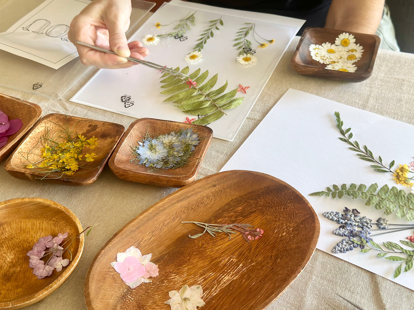 Pressed Botanical Framing