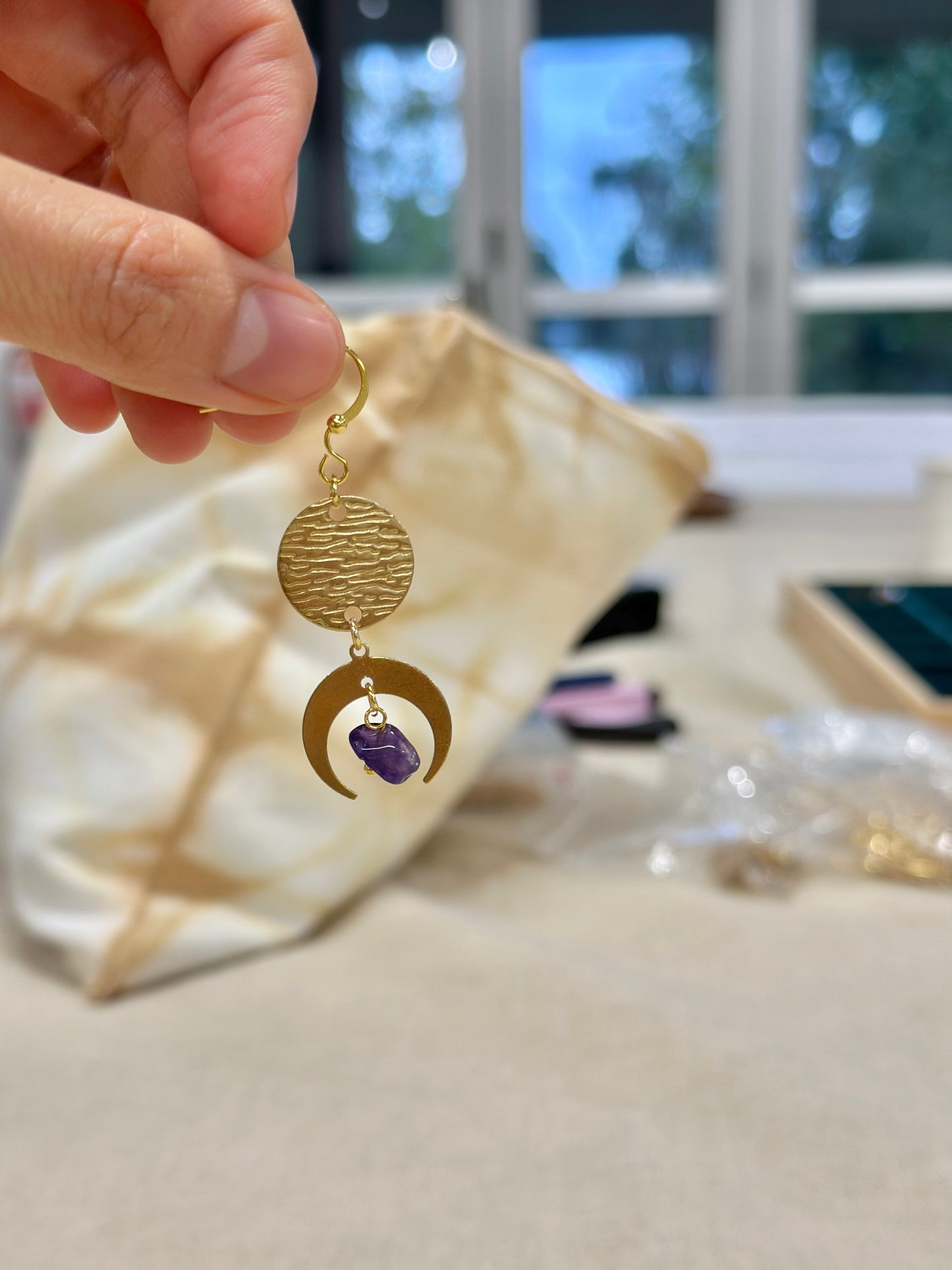 Mix & Match Brass Earrings Making