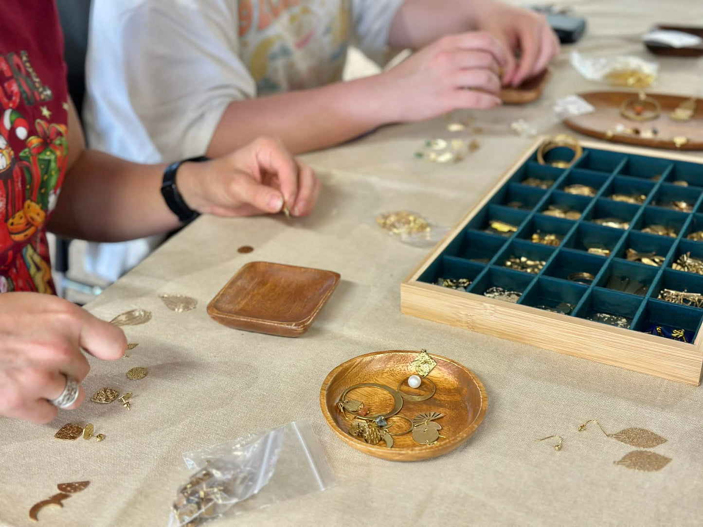 Mix & Match Brass Earrings Making