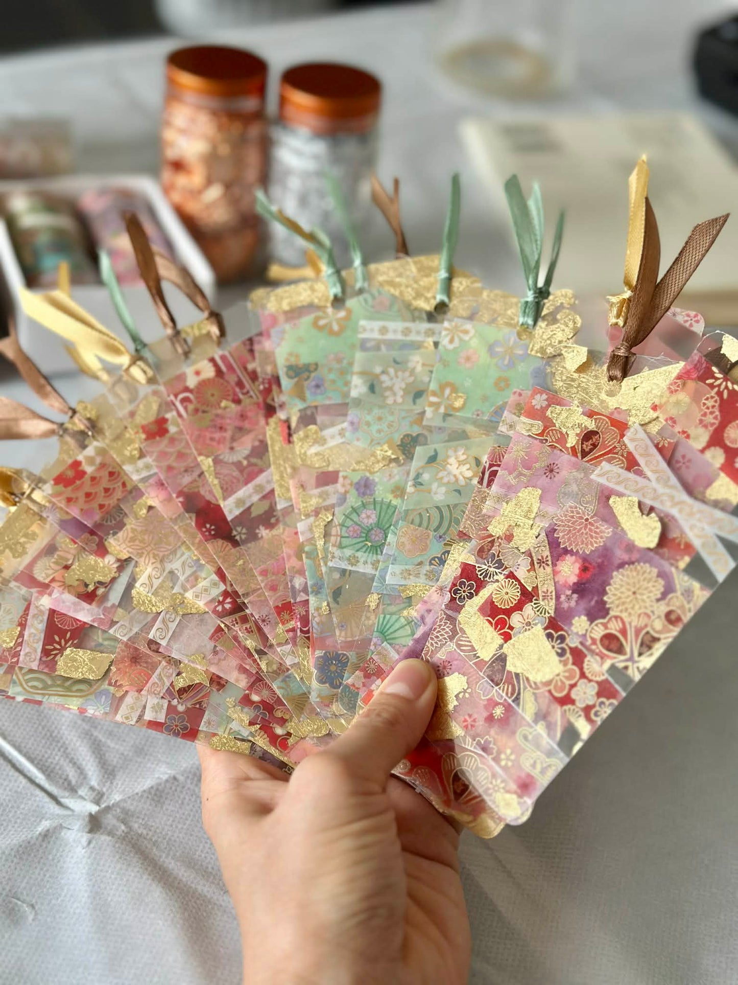 Japanese Bookmark Making Workshop